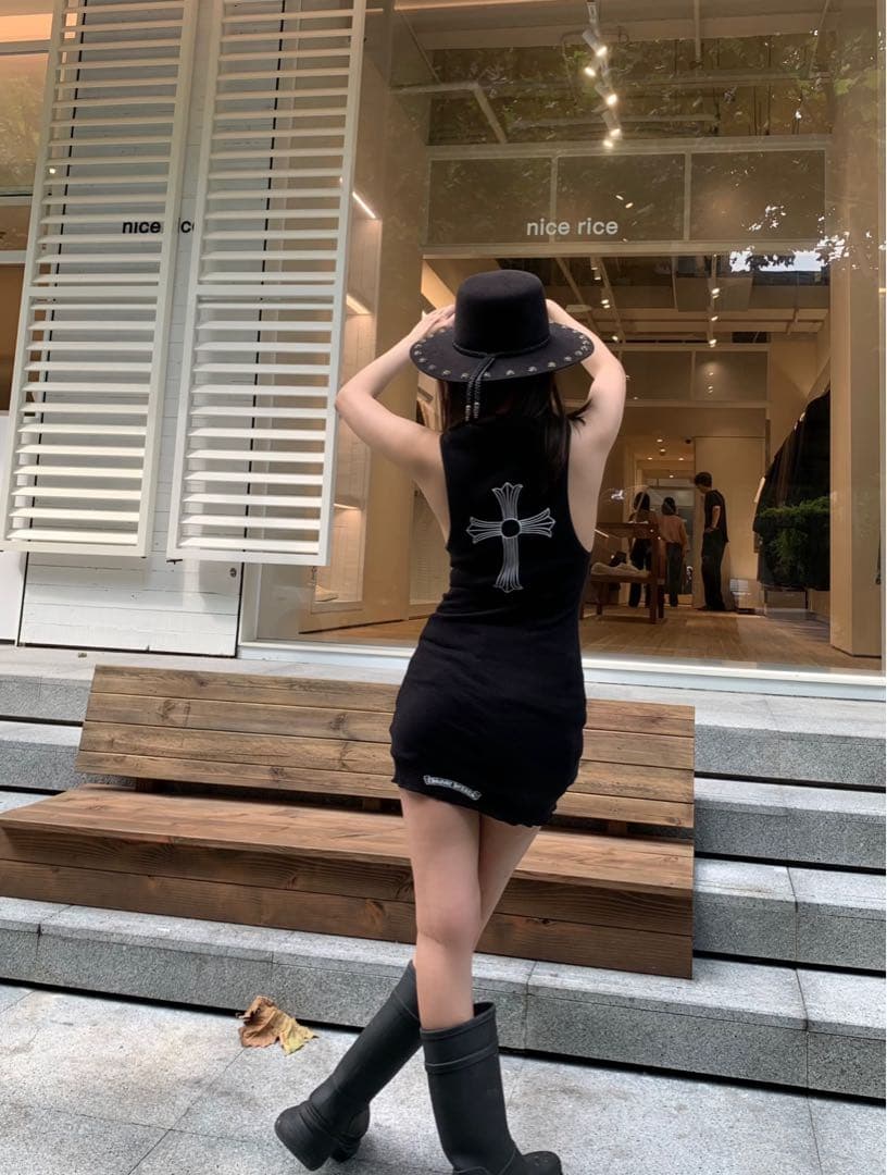 値下げ！新品未使用　クロムハーツ　タンクトップ　ブラック　最新作　正規品　XL