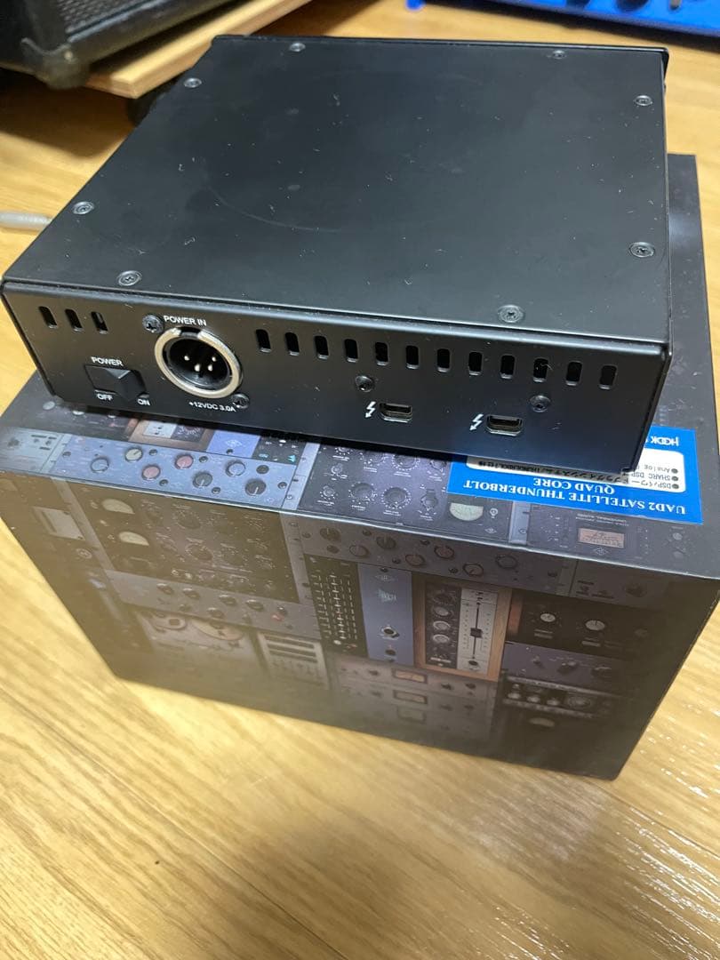DTM・DAW UAD-2 satellite QUAD thunderbolt