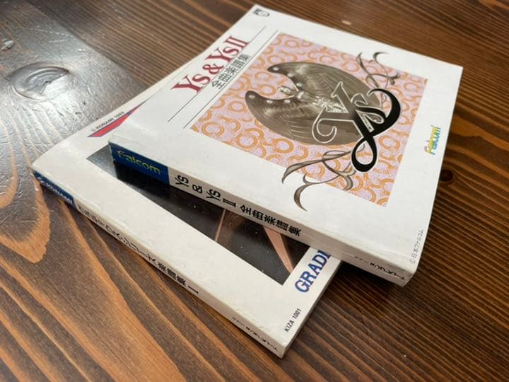 スコアブック　グラディウス、イース&イース2、オマケあり