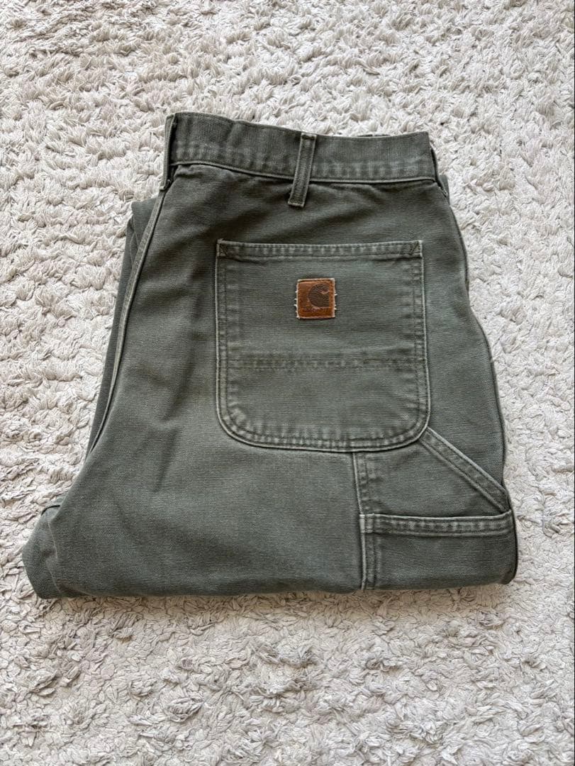 u*4様 格安スタート！！カーハート　ペインターパンツ　MOS シングルニー　ダ