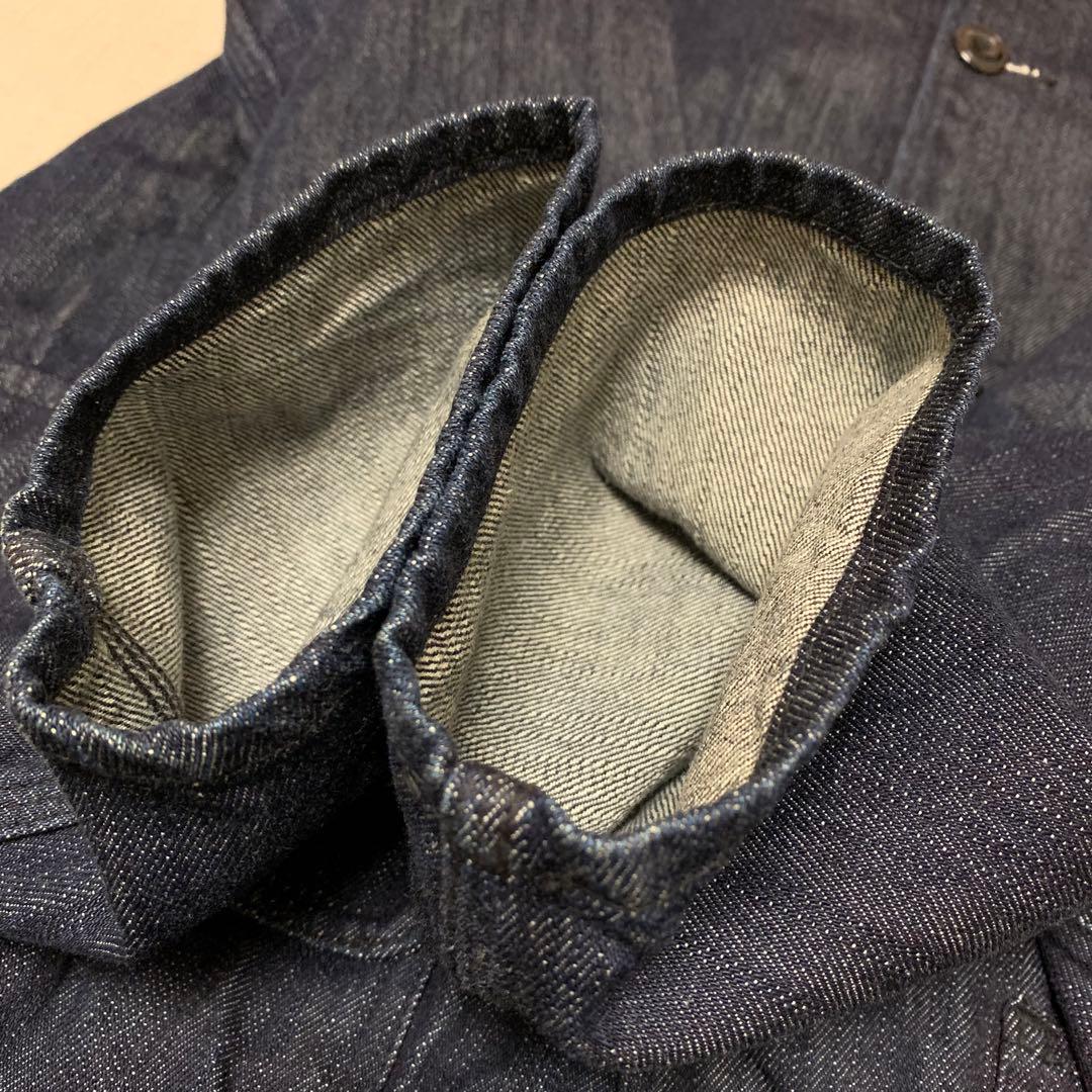 EVISU エヴィス デニム ハンタージャケット 40(XL相当) 濃紺