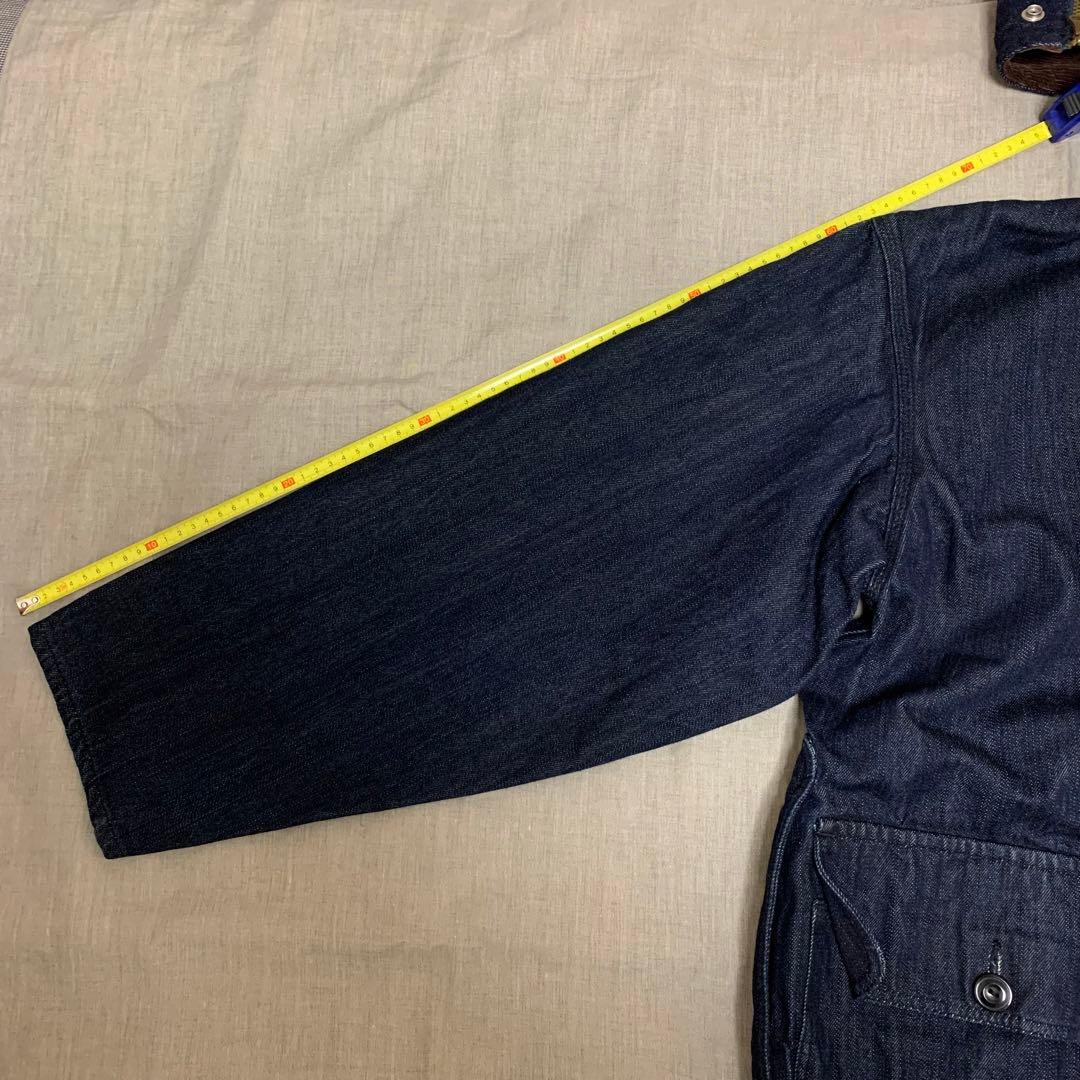 EVISU エヴィス デニム ハンタージャケット 40(XL相当) 濃紺