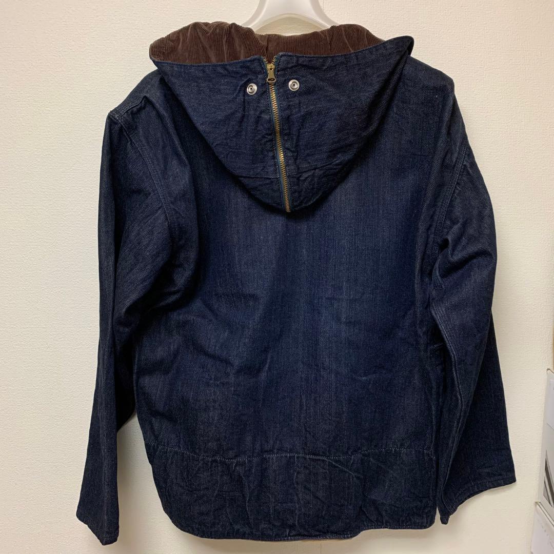 EVISU エヴィス デニム ハンタージャケット 40(XL相当) 濃紺