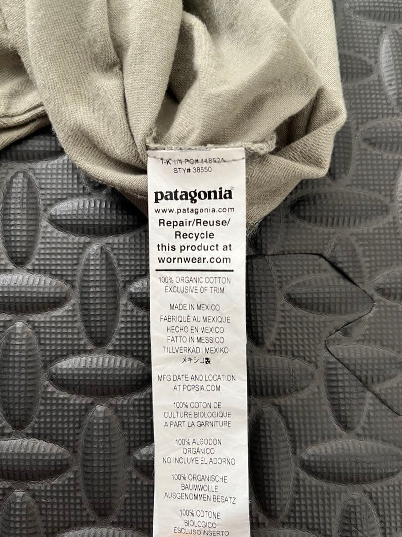 【美品】パタゴニアオーガニックP6ラベルタンクトップ　M