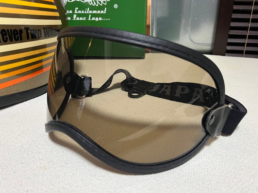 美品 tt&co トゥーカッター ゴールドレインボー　専用スモークシールド付