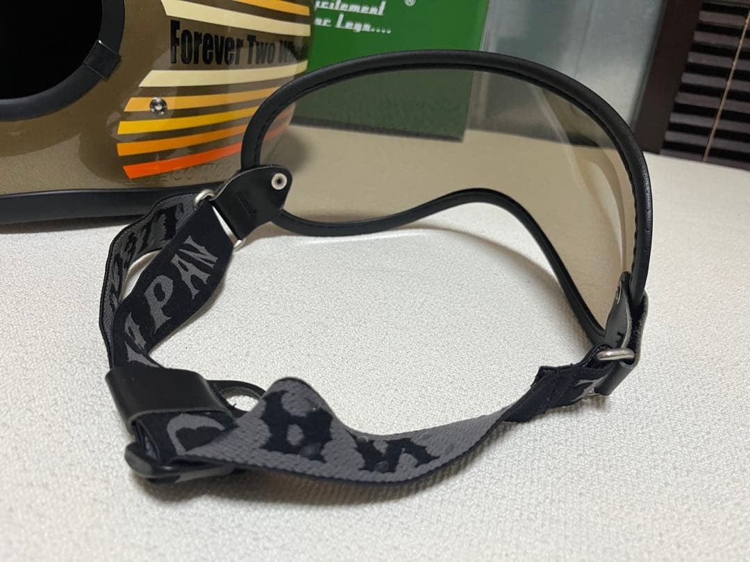 美品 tt&co トゥーカッター ゴールドレインボー　専用スモークシールド付