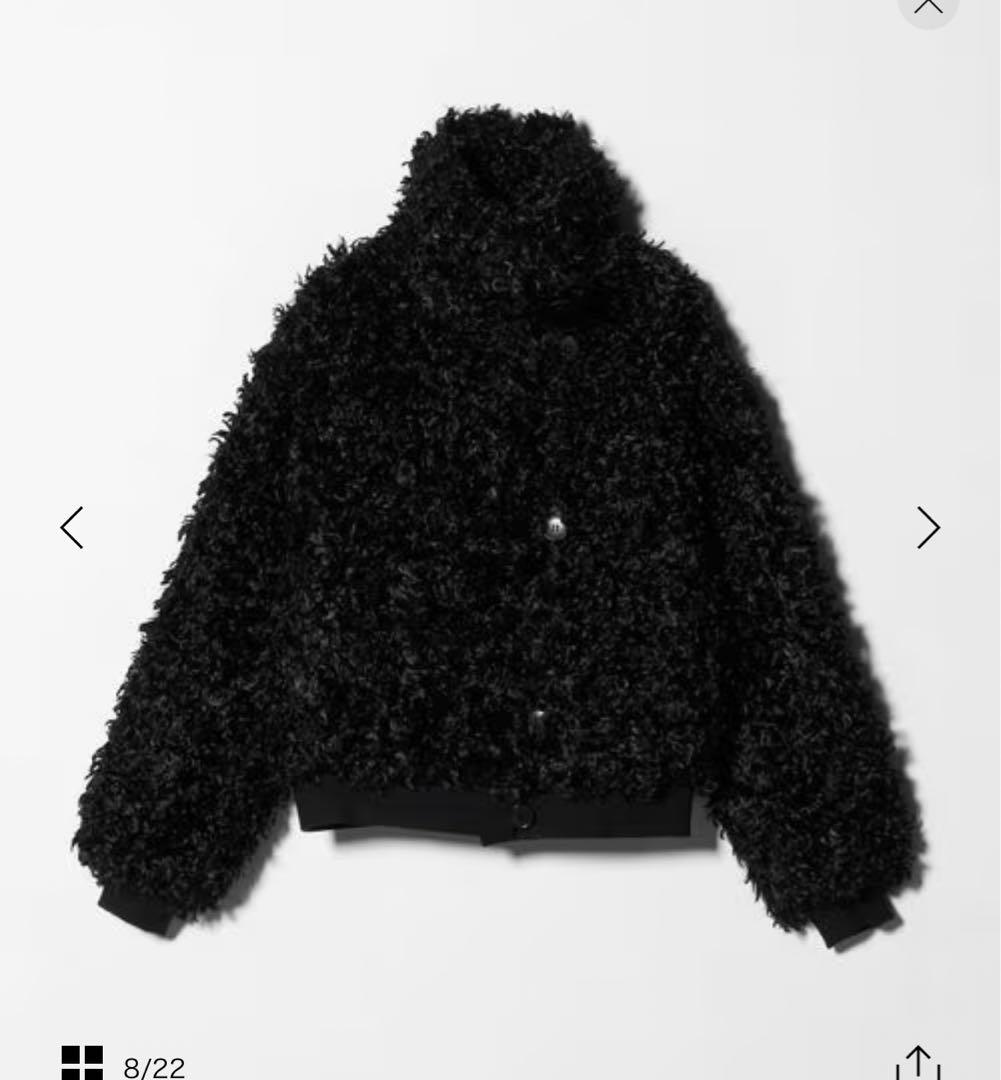 attisession フラッフィーブルゾン