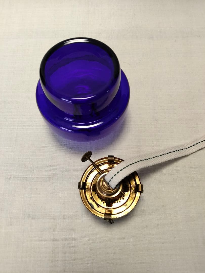 北一硝子 オイルランプ・ビンテージ・点検整備済み