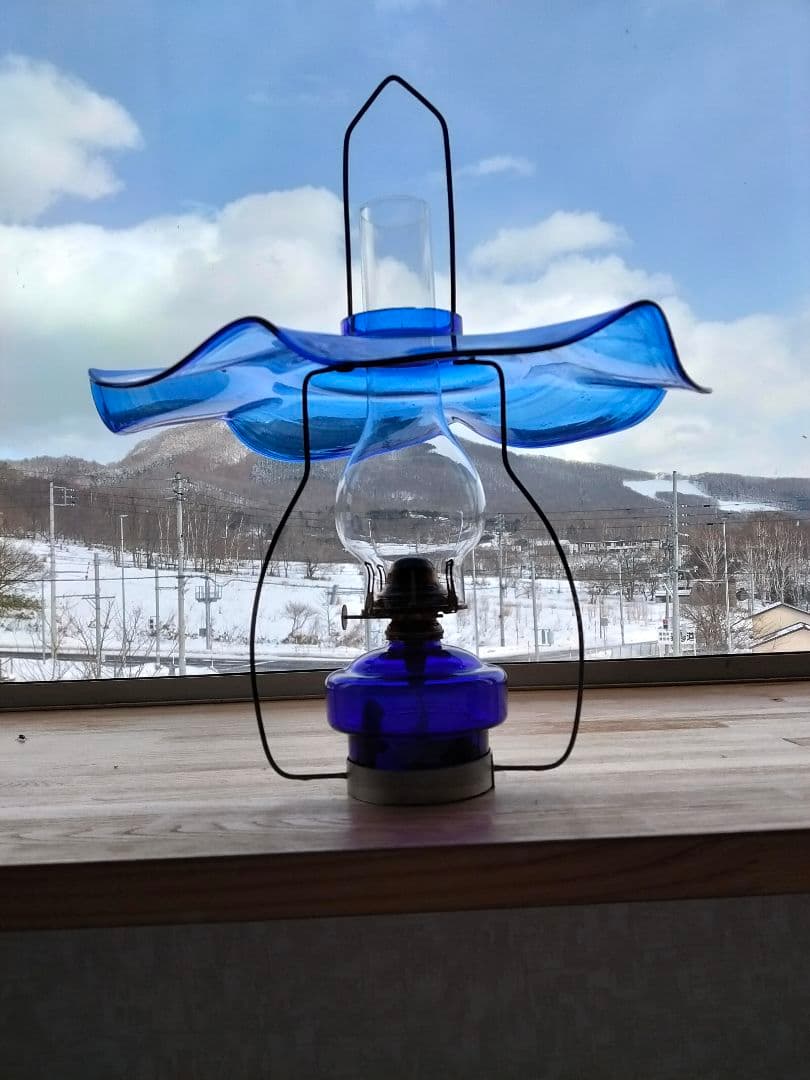 北一硝子 オイルランプ・ビンテージ・点検整備済み