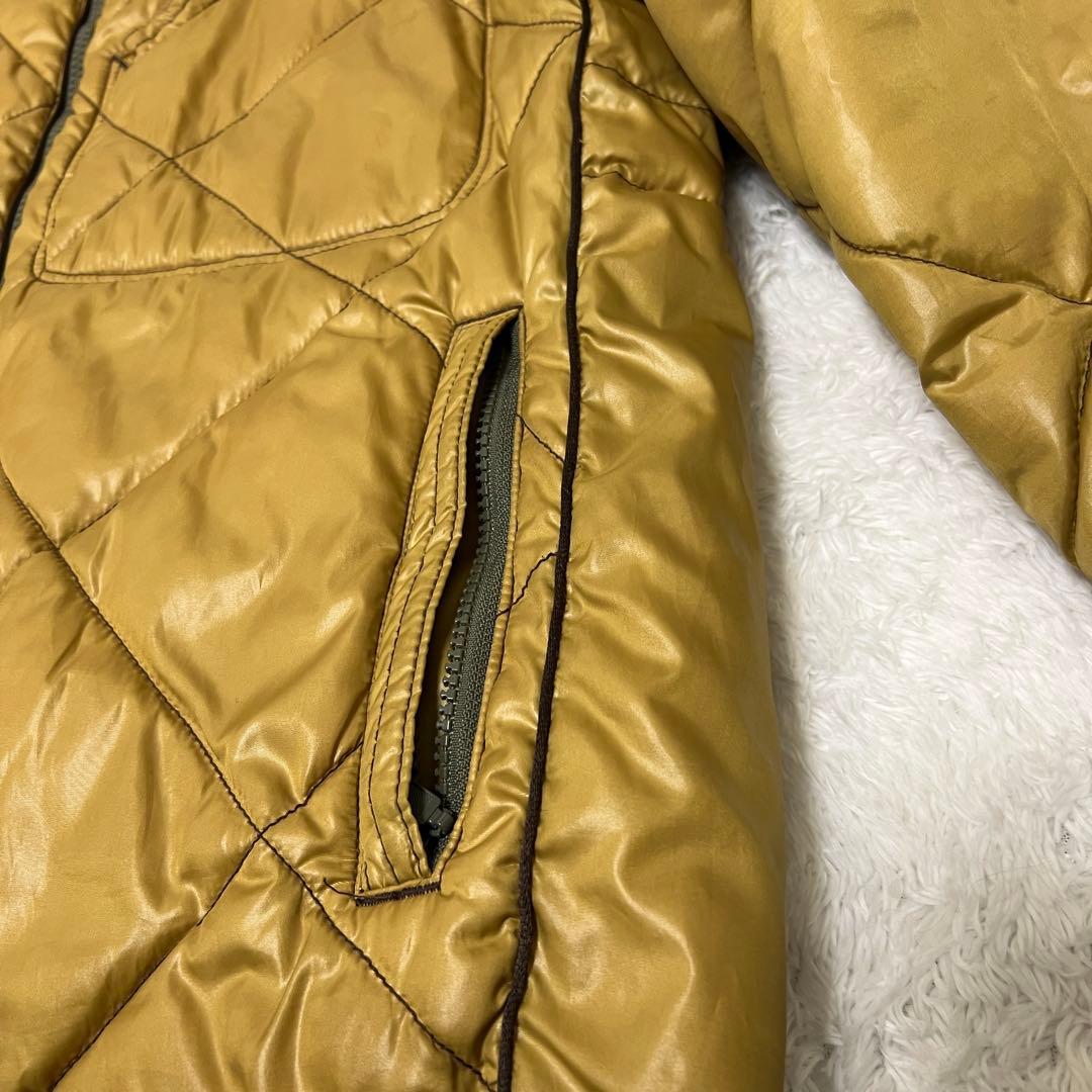 【希少】AVIREX アヴィレックス キルティングジャケット ワッペン 刺繍 L