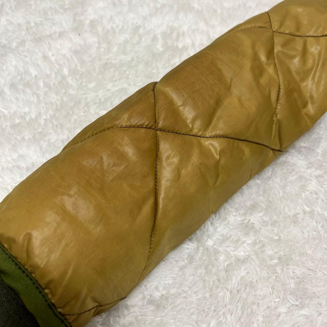 【希少】AVIREX アヴィレックス キルティングジャケット ワッペン 刺繍 L