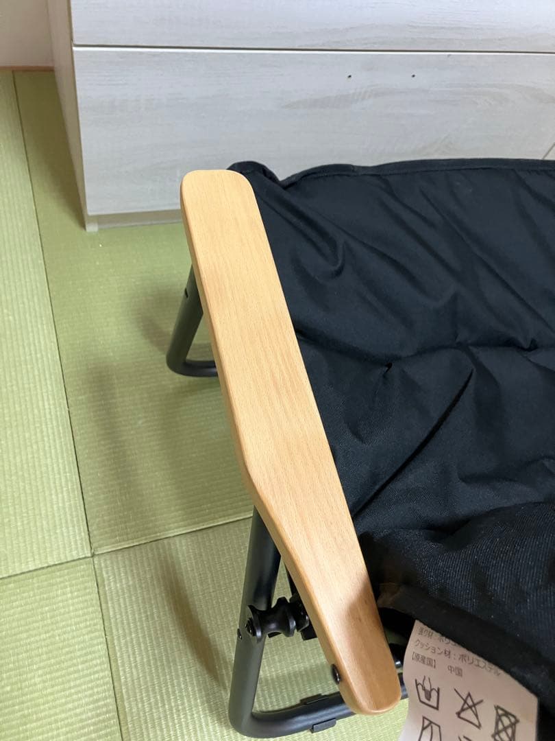 DOD ブラック グッドラックソファ