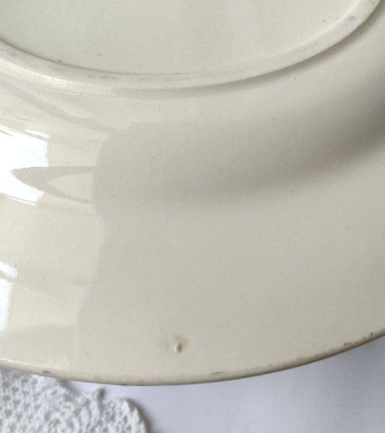 希少　美品　ジアン　LILAS 　平皿E　フランスアンティーク