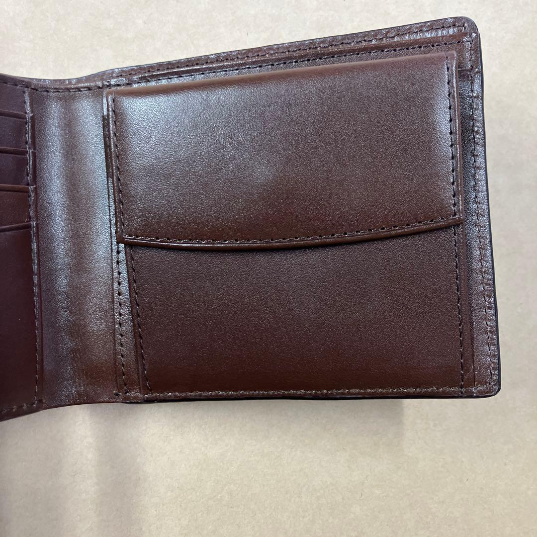 未使用品vivienne westwood2つ折り財布ブラウン
