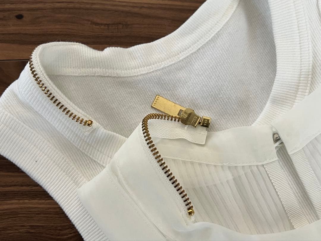 sacai ノースリーブ タンクトップ size 1