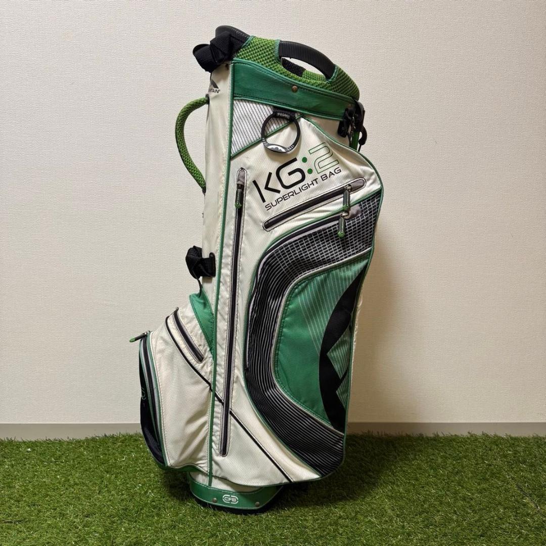 サンマウンテン KG:2 スタンド式 キャディバッグ 超軽量 2.1kg