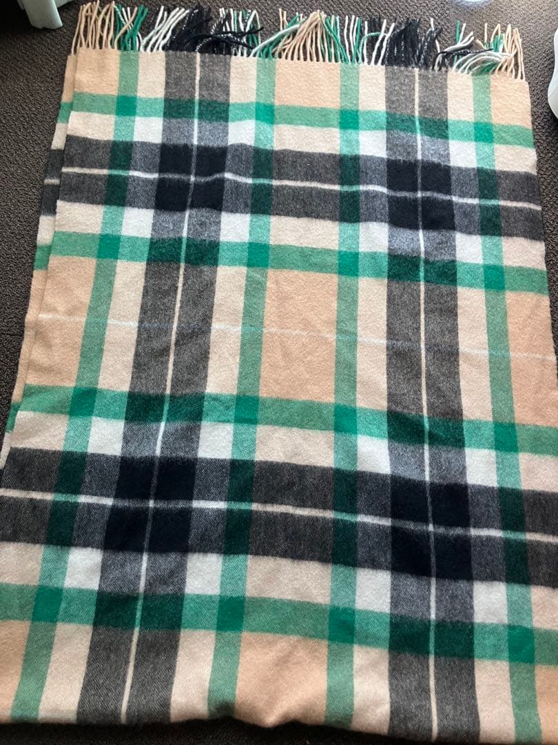 デミルクスビームス　カシミア　ストール　チェック