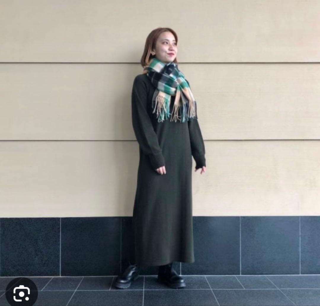 デミルクスビームス　カシミア　ストール　チェック