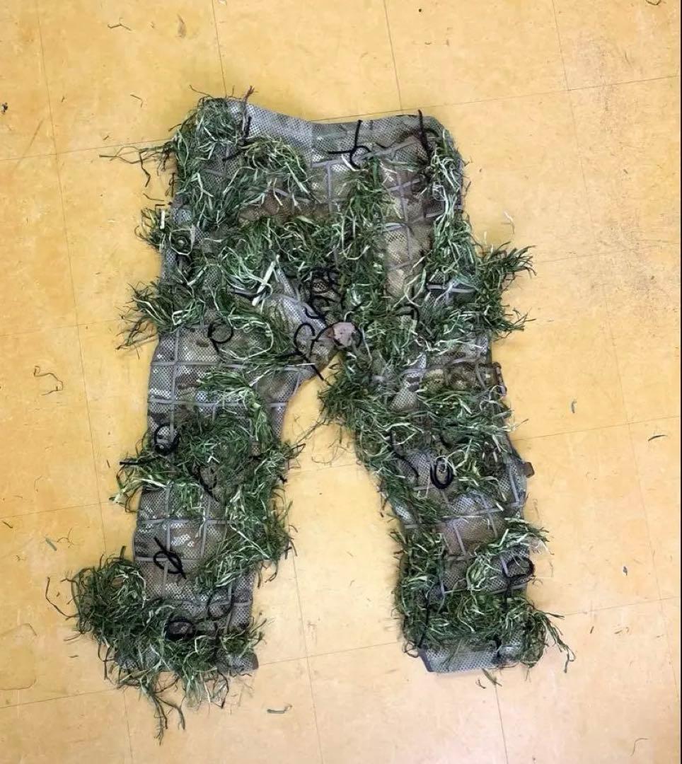 実物　アグレッサーグループ　ギリースーツ　マルチカム　戦闘服　陸自迷彩