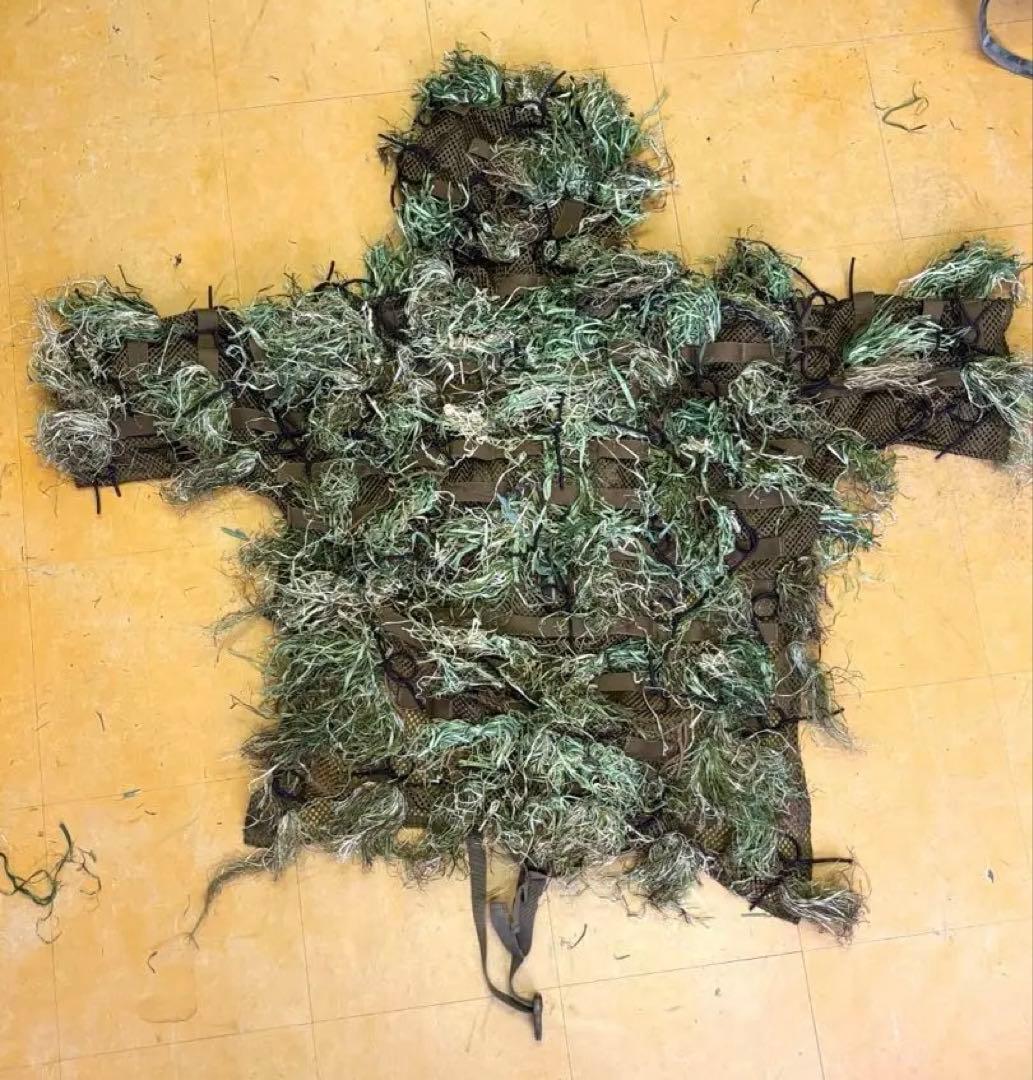 実物　アグレッサーグループ　ギリースーツ　マルチカム　戦闘服　陸自迷彩