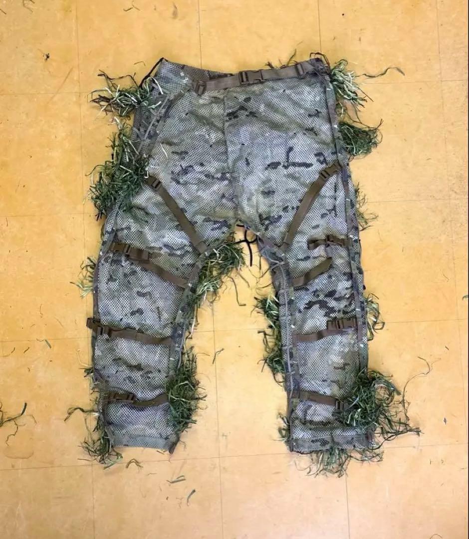 実物　アグレッサーグループ　ギリースーツ　マルチカム　戦闘服　陸自迷彩