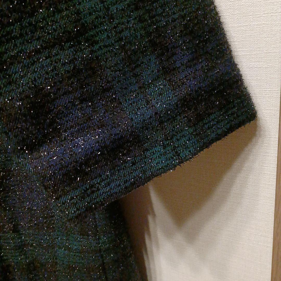 MACKINTOSH チェスターコート ダークグリーン・ブルー系