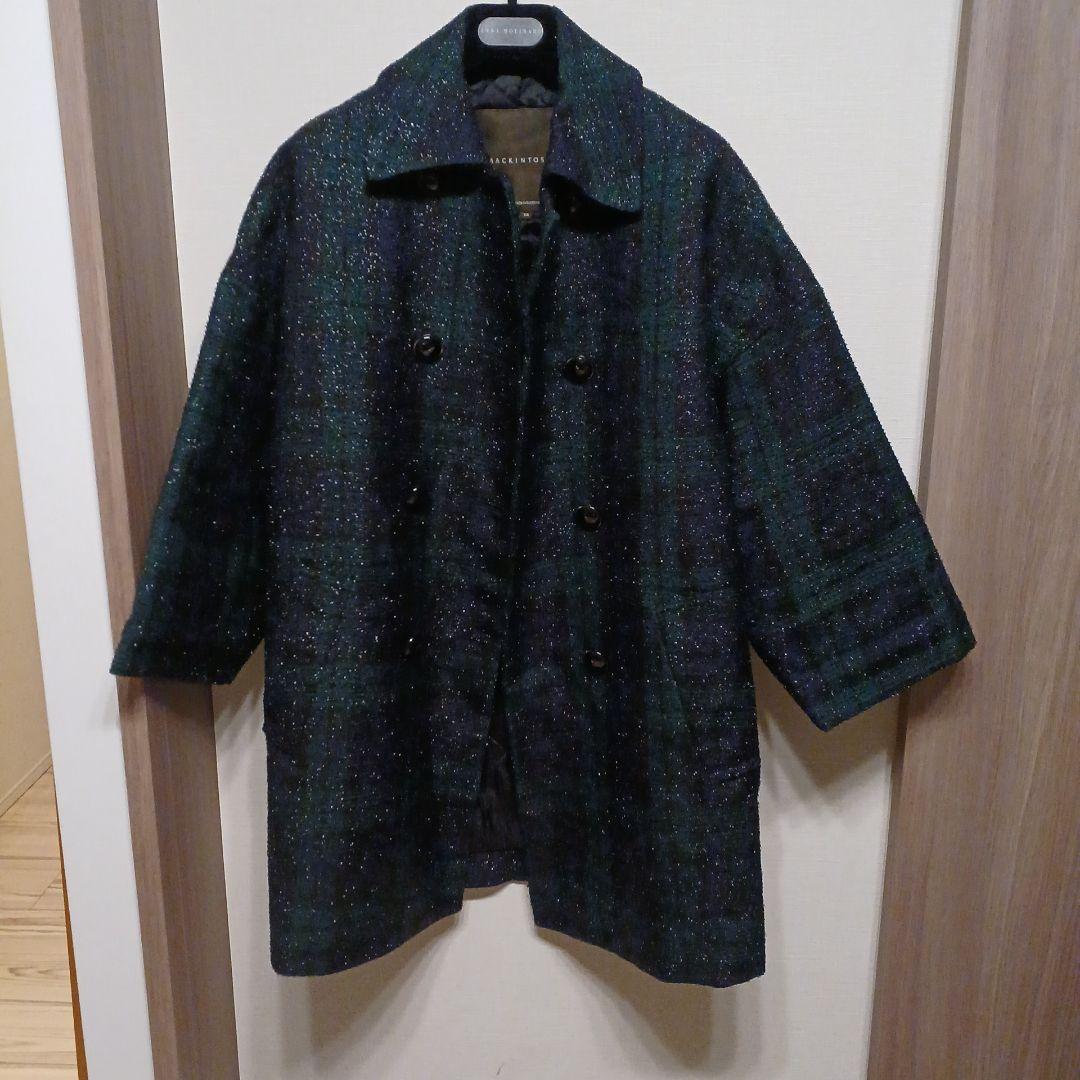MACKINTOSH チェスターコート ダークグリーン・ブルー系