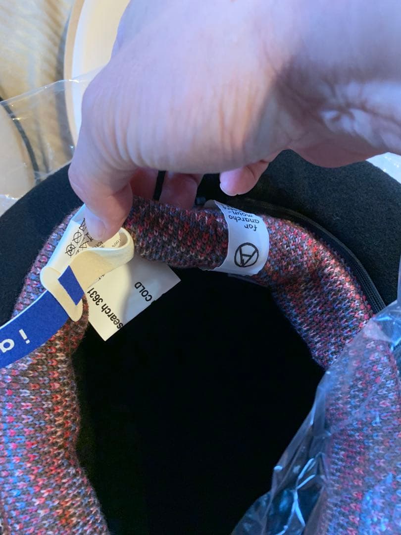 panchi.naohiro　マウンテンハット　ブラック