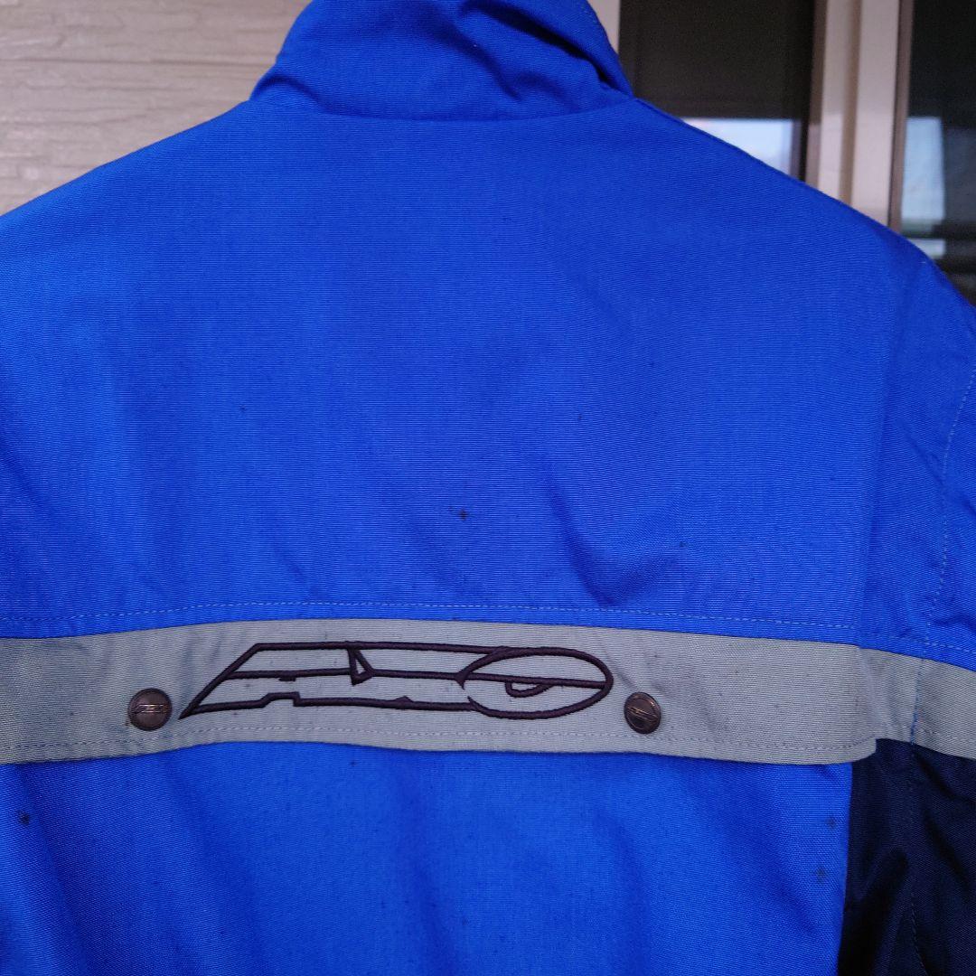 バイクジャケット AXO　RACING ロゴ入り 青