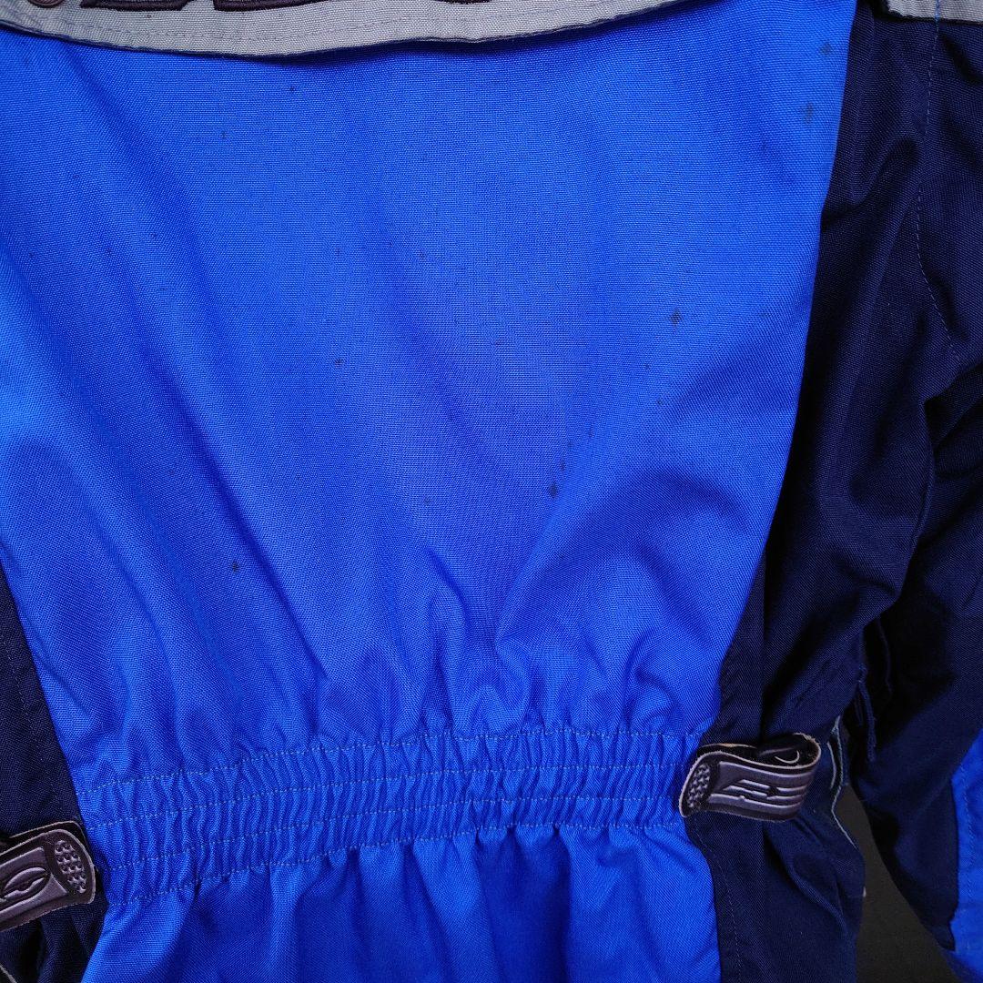 バイクジャケット AXO　RACING ロゴ入り 青