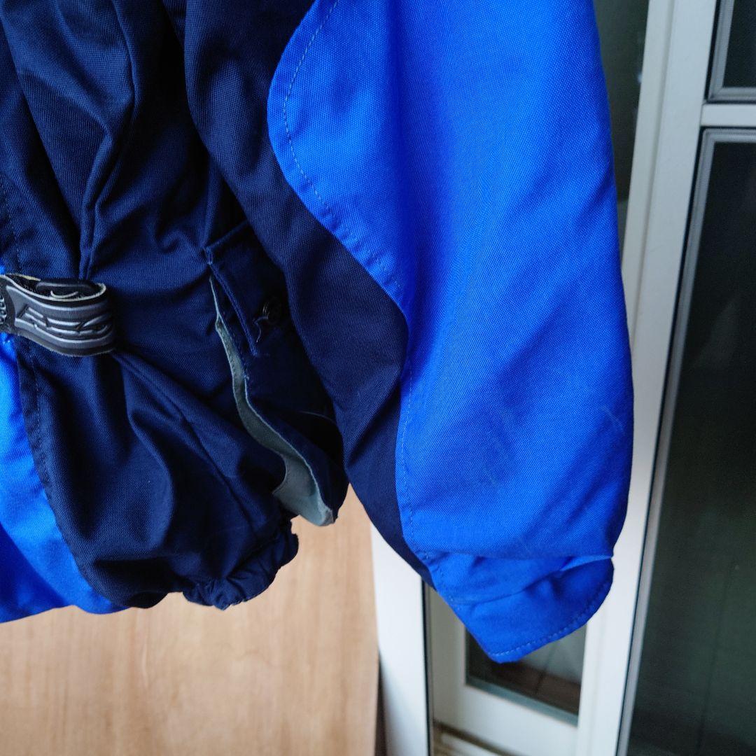 バイクジャケット AXO　RACING ロゴ入り 青