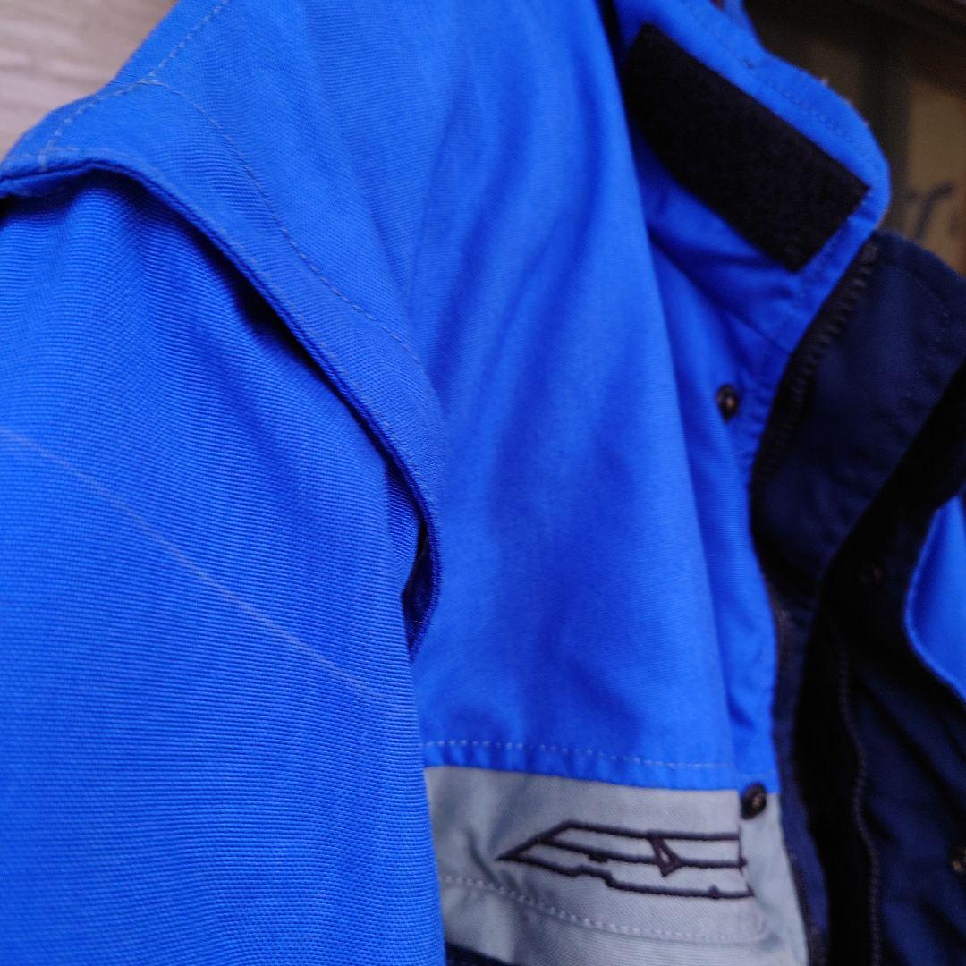 バイクジャケット AXO　RACING ロゴ入り 青