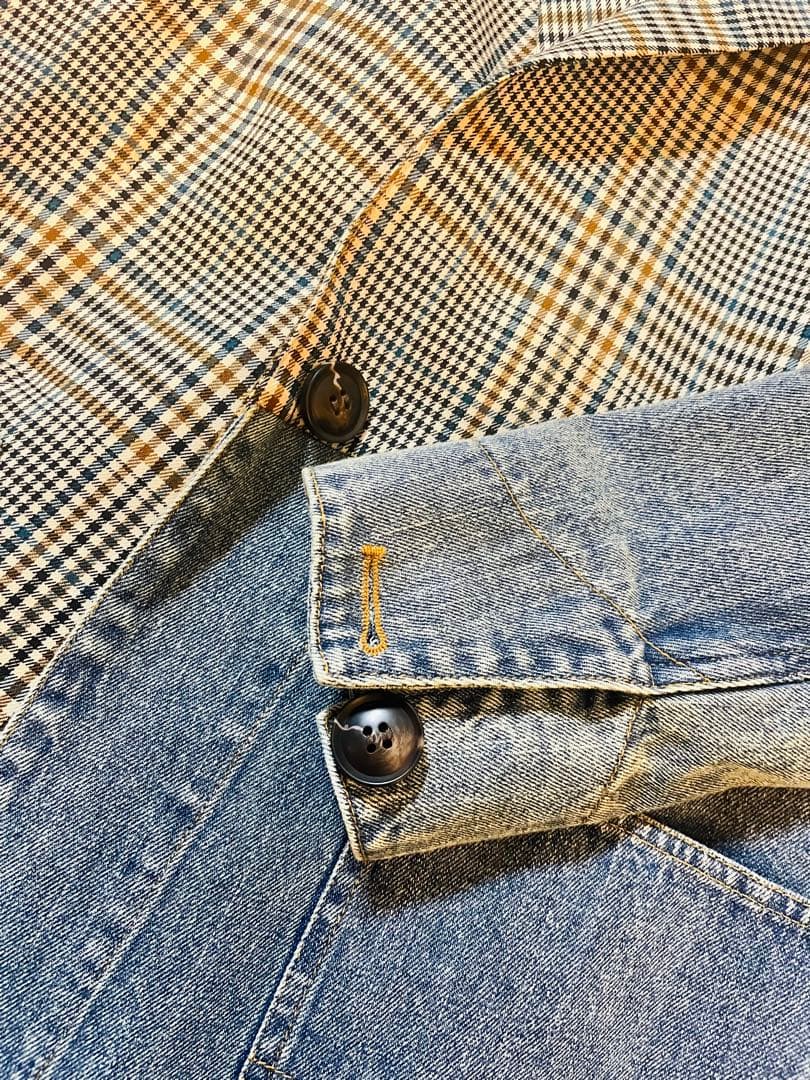 新品 未使用品 MICALLE MICALLE チェック柄　ジャケット