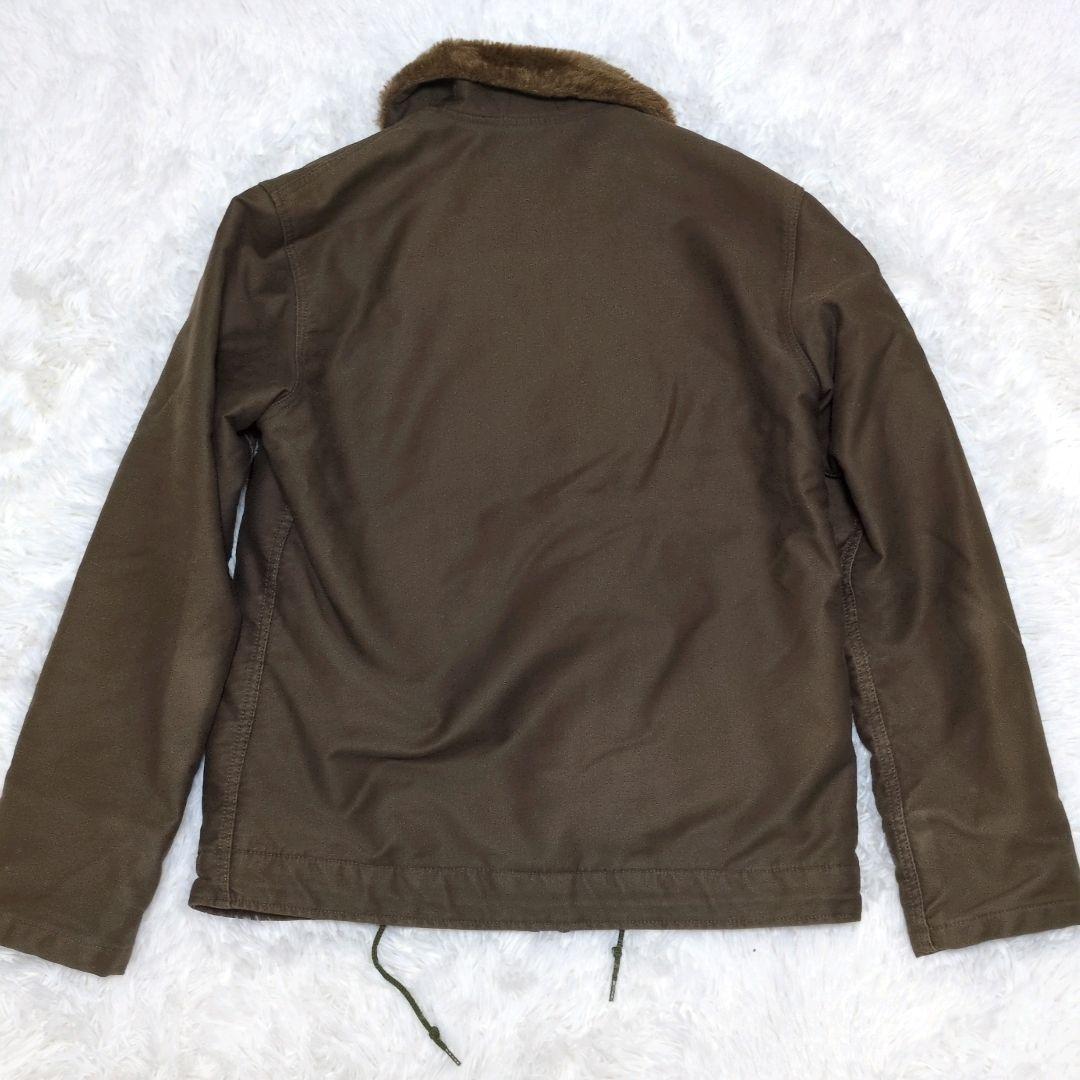 美品 ALPHA アルファ N-1 デッキジャケット