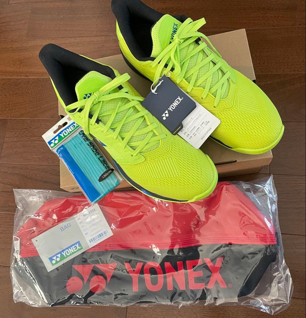 YONEX テニスシューズ パワークッションアドアクセルAC 27.5cmセット