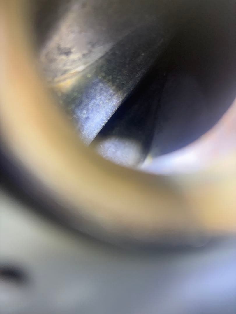 SR400 ガソリンタンク　マットグレー＆ブラック（自家塗装）