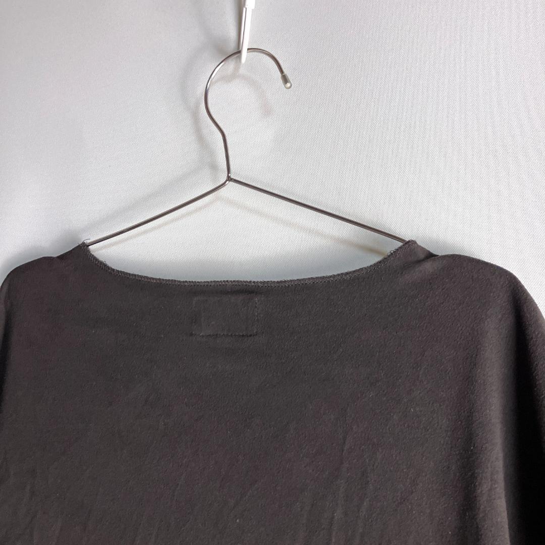 00s PPFM ロンT y2k ネオグランジ Vネック 英字 カートコバーン