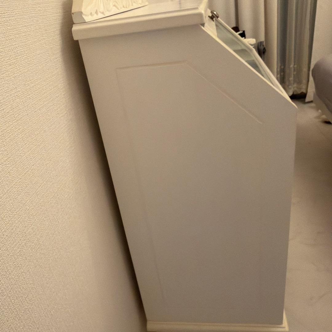 アンティーク　キャビネット　猫足　姫系家具　ロココ調