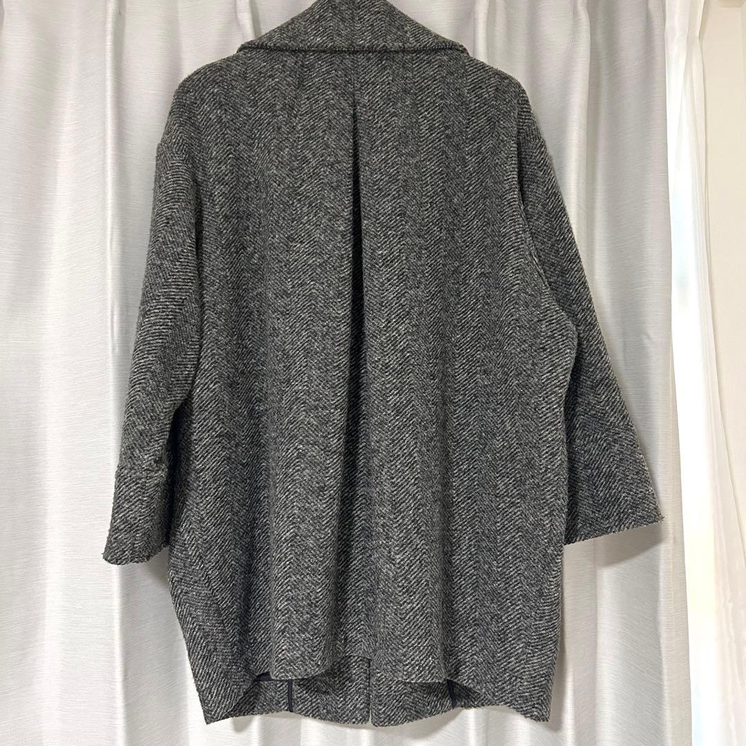 spick and span Wスライバーヘリンボーンミドルコート 36