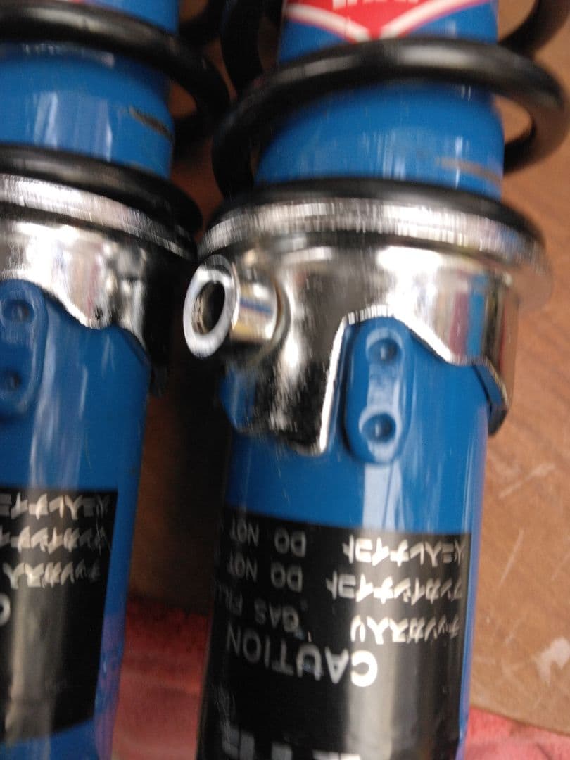 モンキー用カヤバショックアブソーバー 青 コイルスプリング当時物です。