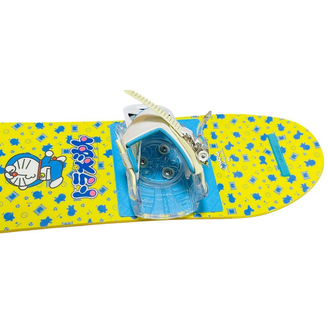 箱付き美品　BURTON ドラえもん　コラボ　90cm イエロー　バイン付き