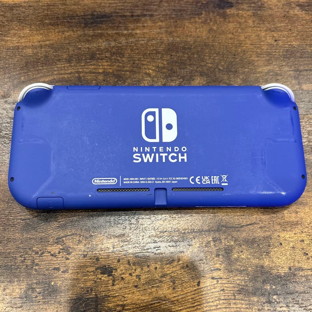 Nintendo Switch Lite 青　箱・充電器・ケースあり