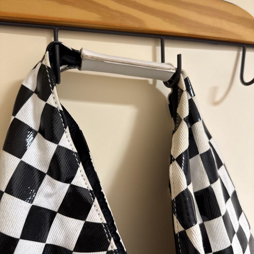 MM6 ジャパニーズ トートバッグ チェックミディアム