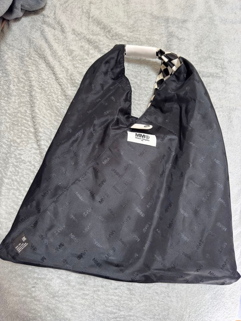 MM6 ジャパニーズ トートバッグ チェックミディアム