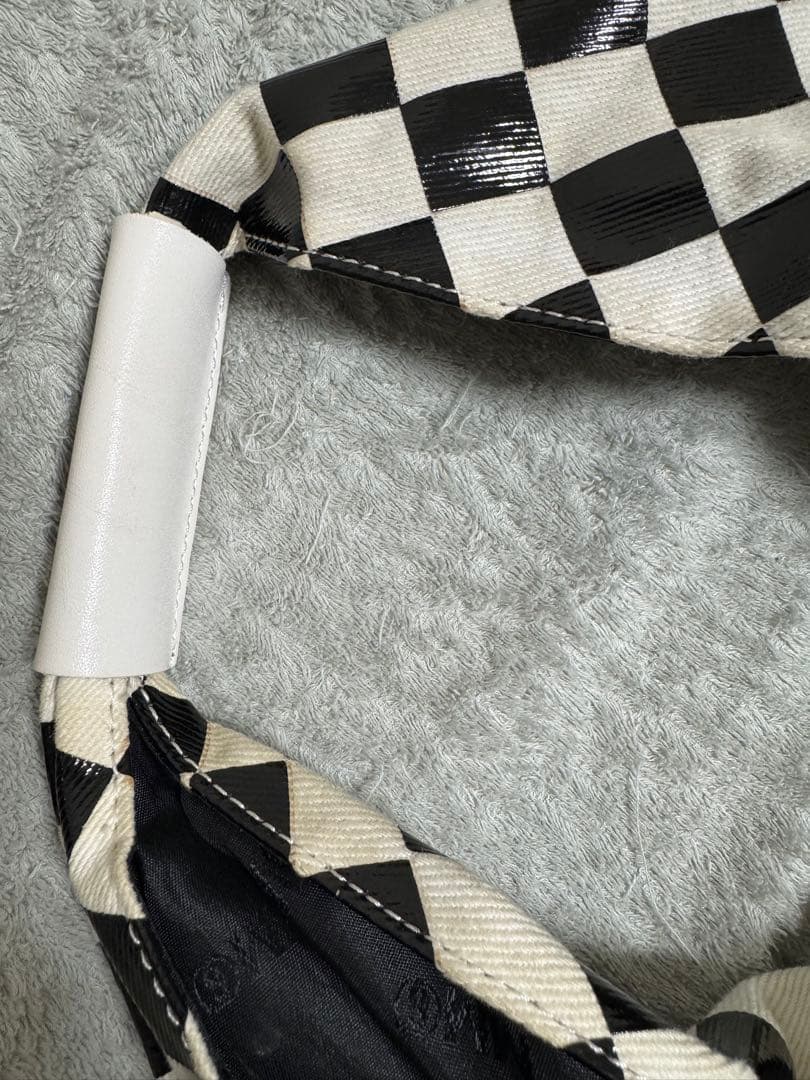 MM6 ジャパニーズ トートバッグ チェックミディアム