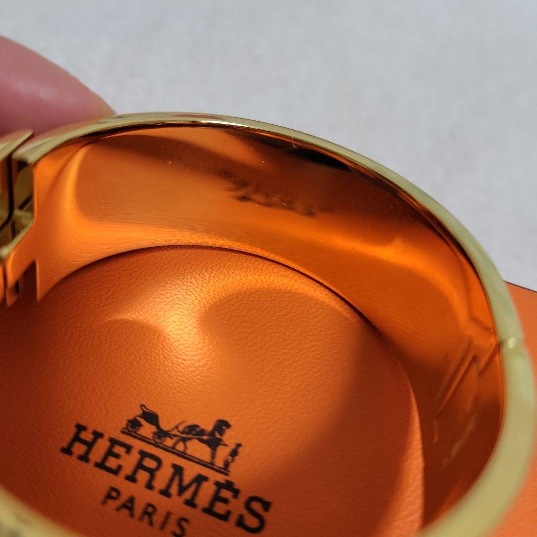 HERMES クリックH クリッククラック　バングル ゴールド　ブレスレット