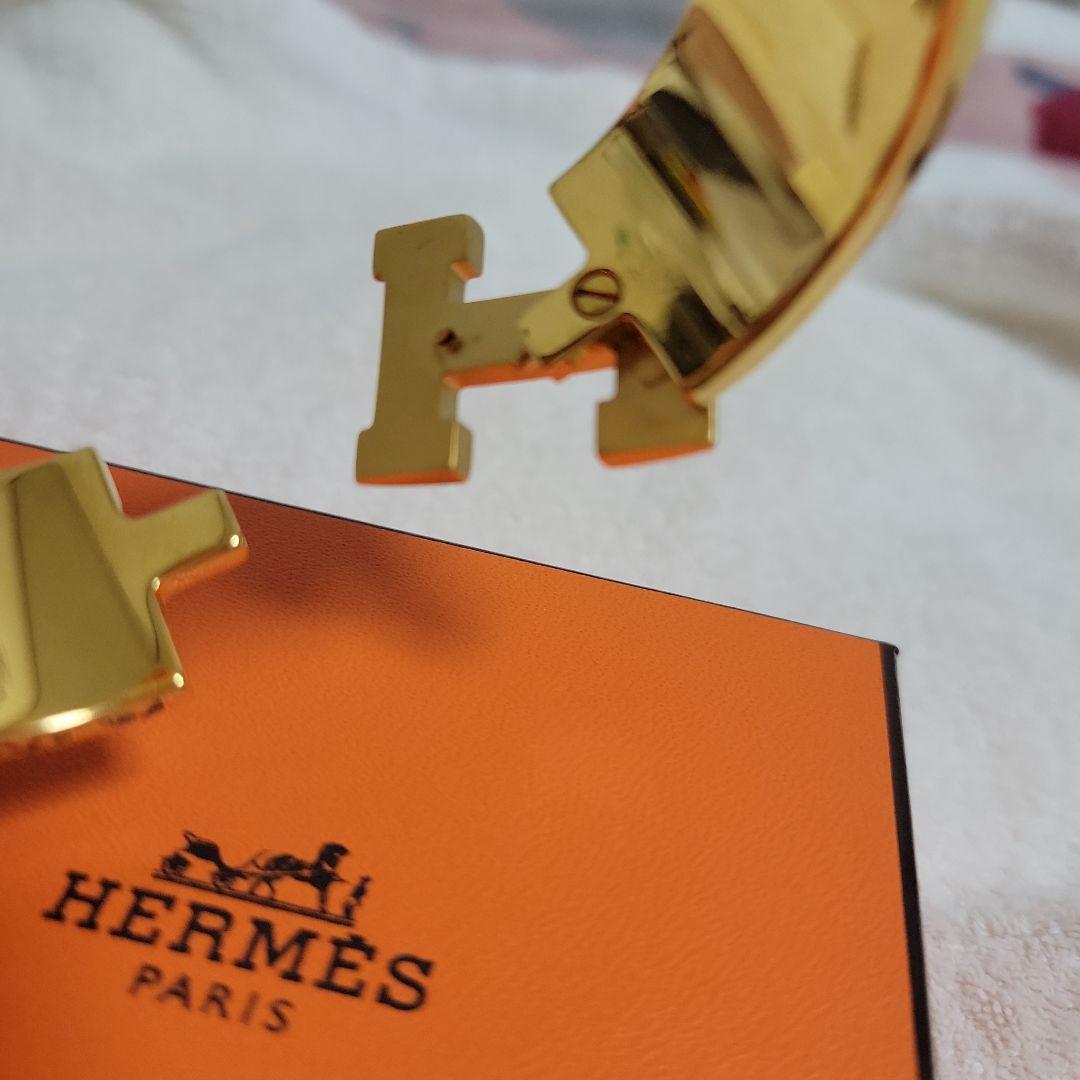 HERMES クリックH クリッククラック　バングル ゴールド　ブレスレット