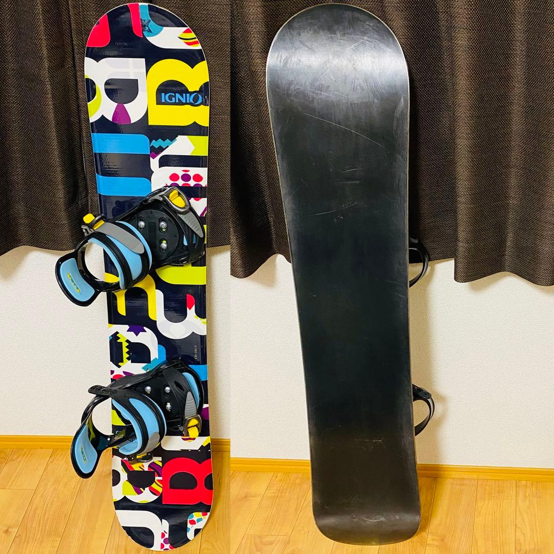 美品✨IGNIOスノーボード 110cm ビンディング付 2点セット キッズ