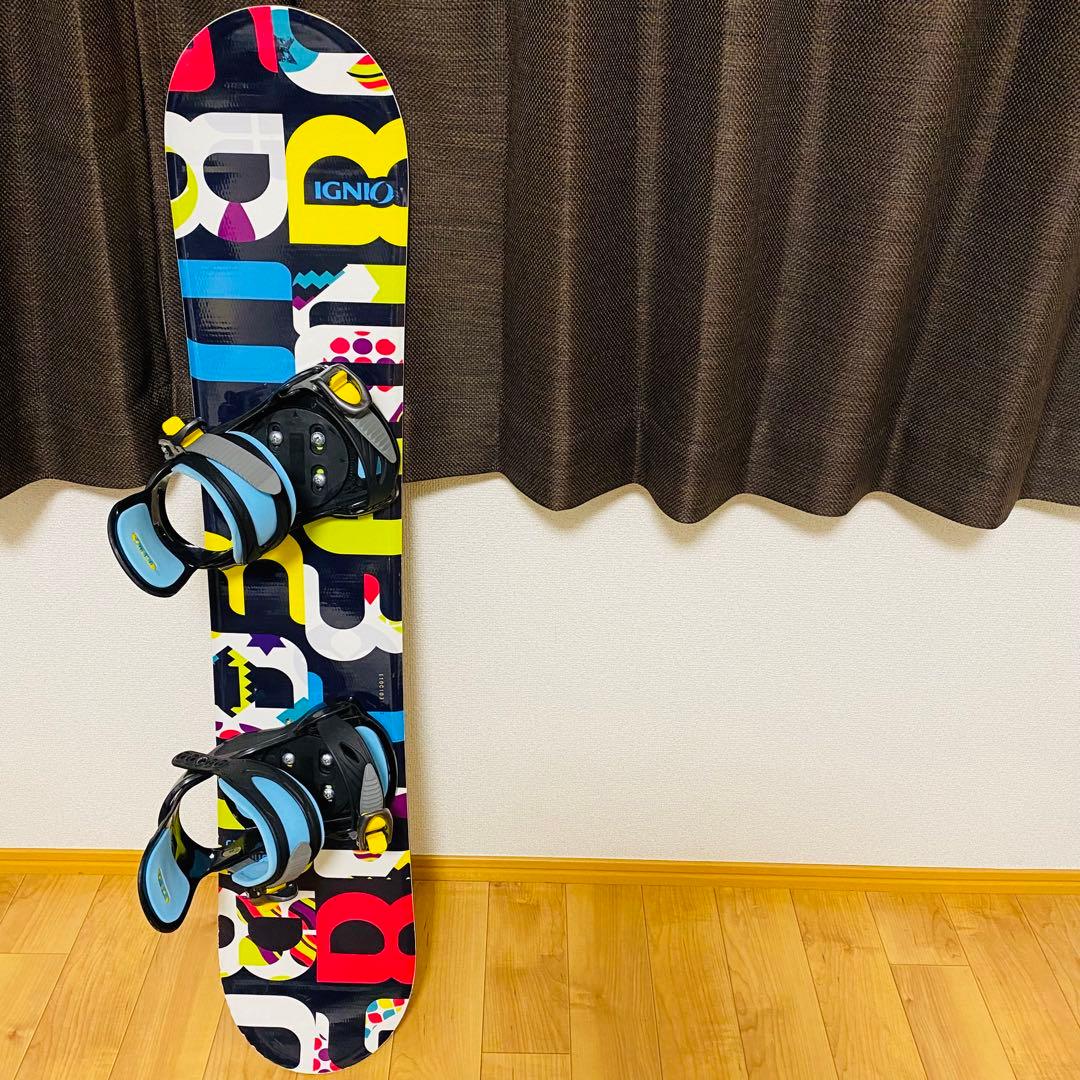 美品✨IGNIOスノーボード 110cm ビンディング付 2点セット キッズ