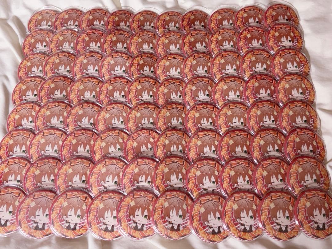 ジェルくん すと6デフォ 缶バッジ 80個